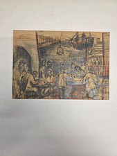 Skizze Bleistift Buntstift