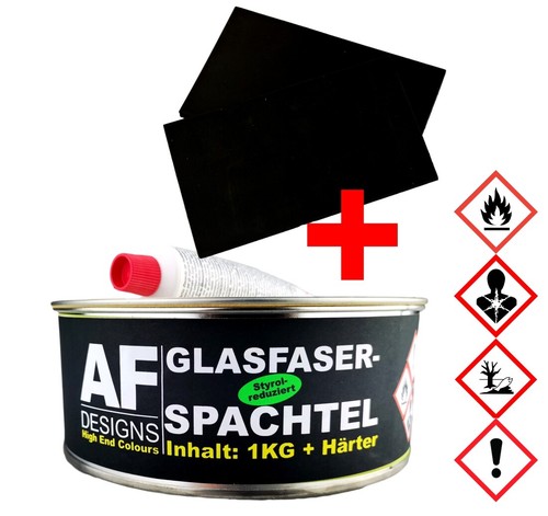Gfk glasfaserspachtel 1kg - glasfaserspachtel, &