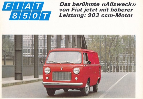 Fiat 850 transporter bus - 850,