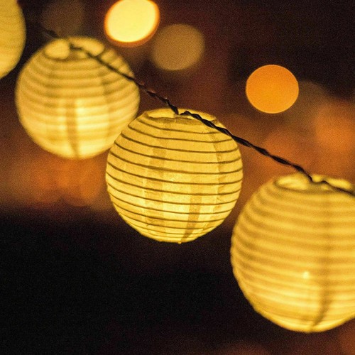 Solar lichterkette lampions - solar,