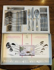 WMF Antwerpen Cromargan Menübesteck 30 Teilig für 6 Personen TOP Zustand in OVP
