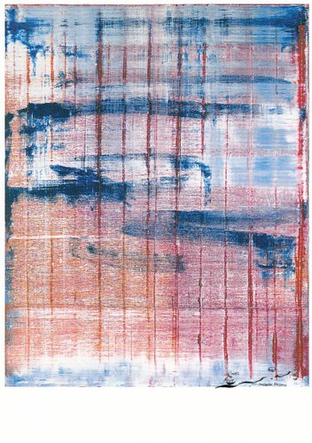 Postkarte gerhard richter - postkarte:,