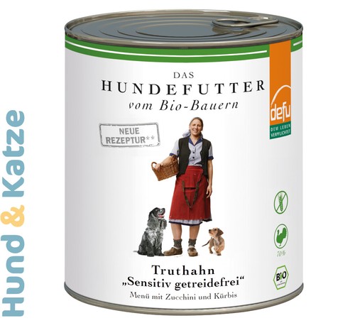 6x800g defu bio nassfutter - defu, bio-nassfutter