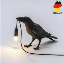 Stil Rabe Lampe Licht Schwarz