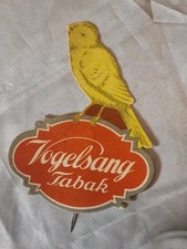 alte Werbung Pappschild