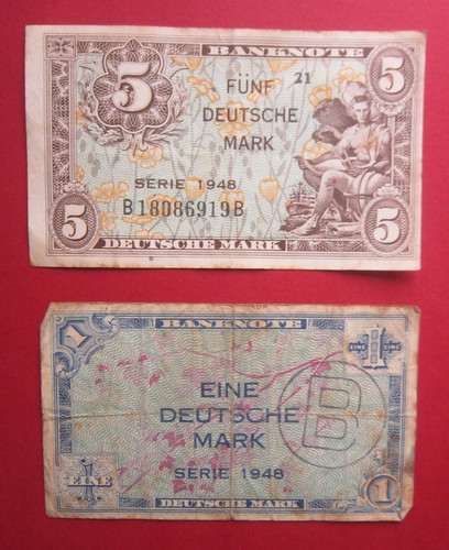 Serie 1948 deutsche mark - mark,