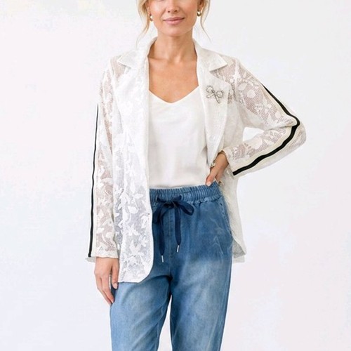 Italy damen blazer - blazer, weiß