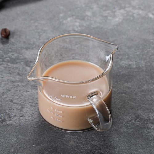 Glas messkanne klein - glas,