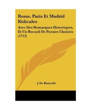 Rome, Paris Et Madrid