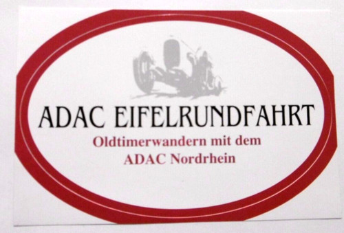 Werbe aufkleber eifelrundfahrt - werbe-aufkleber,
