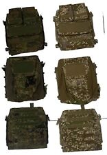 Zip-On Panel Plattenträger Multitarn / Flecktarn Molle / Config 1 / Config 2