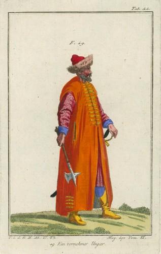 Ungarn tracht - ungarn, original