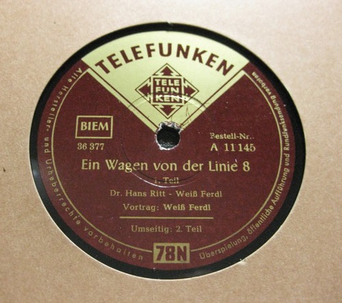 Weiß ferdl ein - weiß, wagen
