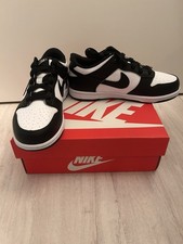 Nike Dunk Low Kinderschuhe, Größe 35EUR, Schwarz/Weiß