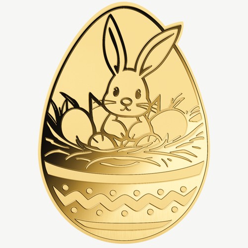 Easter egg 999 fine gold - ,