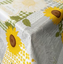 Wachstuch Tischdecke - Eckig - BLUMEN BLÜTEN - Wachstischdecke Wachstuchdecke