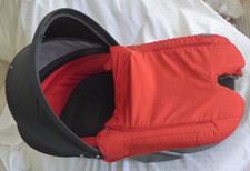 STOKKE Xplory X Wanne rot schwarz Kinderwagen-Zubehör Wagenaufsatz Sitz Schale