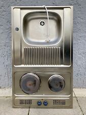FRANKE Edelstahl Einbauspüle Spülbecken 2 Herdplatten Spüle gebraucht günstig 1a