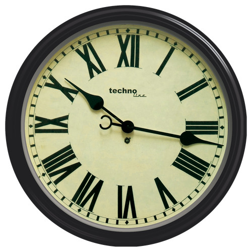 Technoline wanduhr 7050 ø - technoline, 7050,