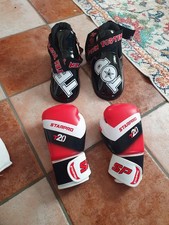 Kickboxfussschützer+Boxhandsc