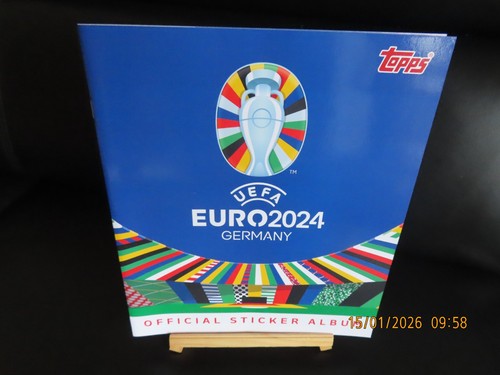 Topps leer album uefa - uefa, euro