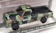 Greenlight 1/64 Chevrolet M1008 CUCV 1985 US Army Police Diecast Model Car