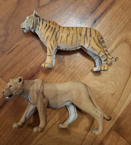 Schleich tiger löwin wild - schleich,