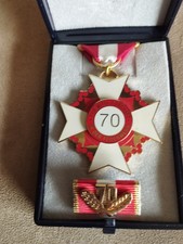 Feuerwehr Ehrenzeichen Thüringen 70 Jahre mit Etui