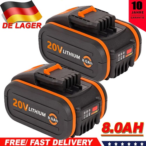 8000mah 20v max - 2x, 8,0ah