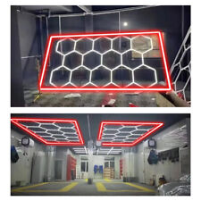 Hexagon LED Lighting Car Detail Garage Workshop Retail Light Honeycomb Hex Lamp