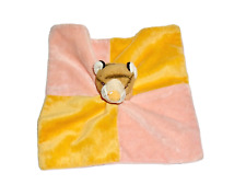 bb Klostermann Tiger Katze Schmusetuch Schnuffeltuch Kuscheltuch rosa & orange