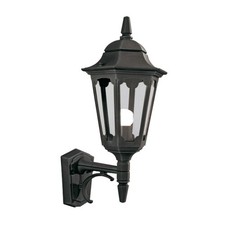 Wandlampe Schwarz Aluminium