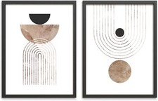 Bilder Set Mid Century 2x