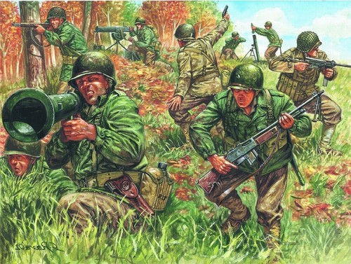 6046 italeri wwii - italeri, 1:72,