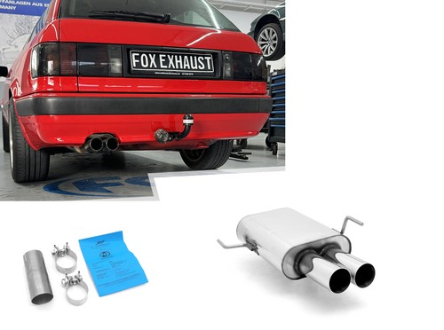 Fox sportauspuff audi - audi, 80