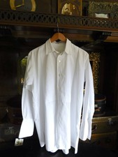 VINTAGE HERRENHEMD WEISS FRACKHEMD (2)