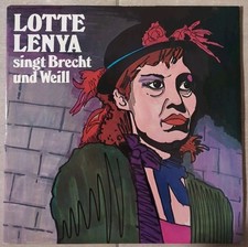 Lotte Lenya singt Brecht & Weill 2LP Die Sieben Todsünden Happy End Oper Musical