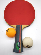 #SE2274# Vintage Profi Tischtennisschläger Joola Rosskopf Rarität inkl. Tasche