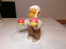 Vintage DDR Spielzeug Affe mit