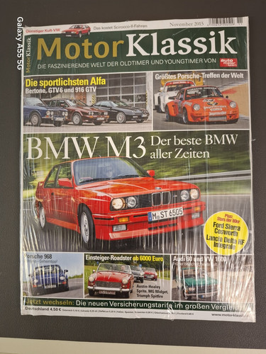 Motor klassik 2015 - 11/2015,, bmw-m3
