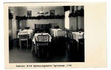 Ansichtskarte Foto Gohrisch Genesungsheim Speisesaal 1952