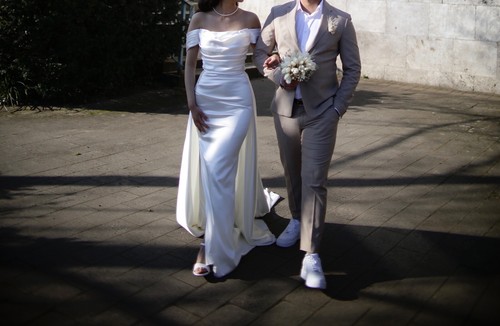 Hochzeitskleid standesamt - hochzeitskleid,