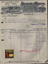 KASSEL-B., Rechnung 1925, "HASSIA"-Seifen-, Soda- & Glyzerin-Fabrik AGATHOF