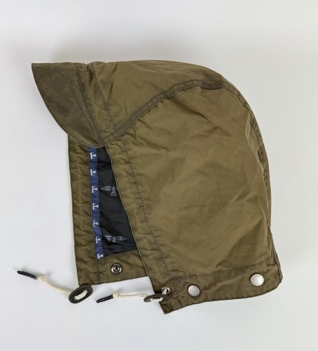 Barbour wax hood khaki green - barbour,