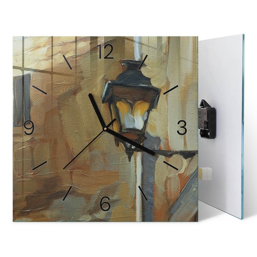 Dekorative wanduhr aus - aus, glas