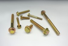 Flanschschrauben gelb verzinkt