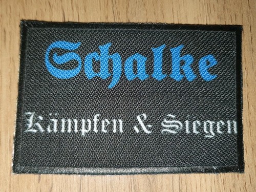 Aufnäher schalke kämpfen - aufnäher,