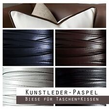 4 m Kunstleder Paspelband 1,75€/m Biese, Keder, Besatzband, Kehlband, Fake Leder