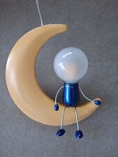 Kinderzimmerlampe Deckenleuchte Mond Mit Männlein , Gut Erhalten 