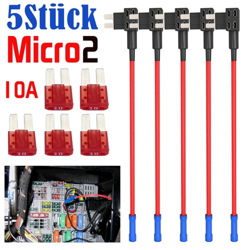 5pcs micro2 autosicherungen - ,